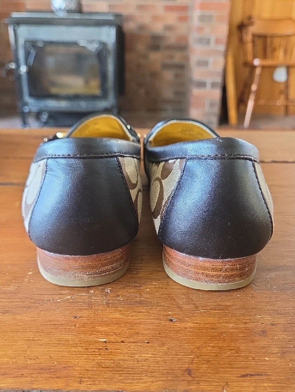 Coach Eileen Heeled Flats Size 7.5 - Picture 4 of 11